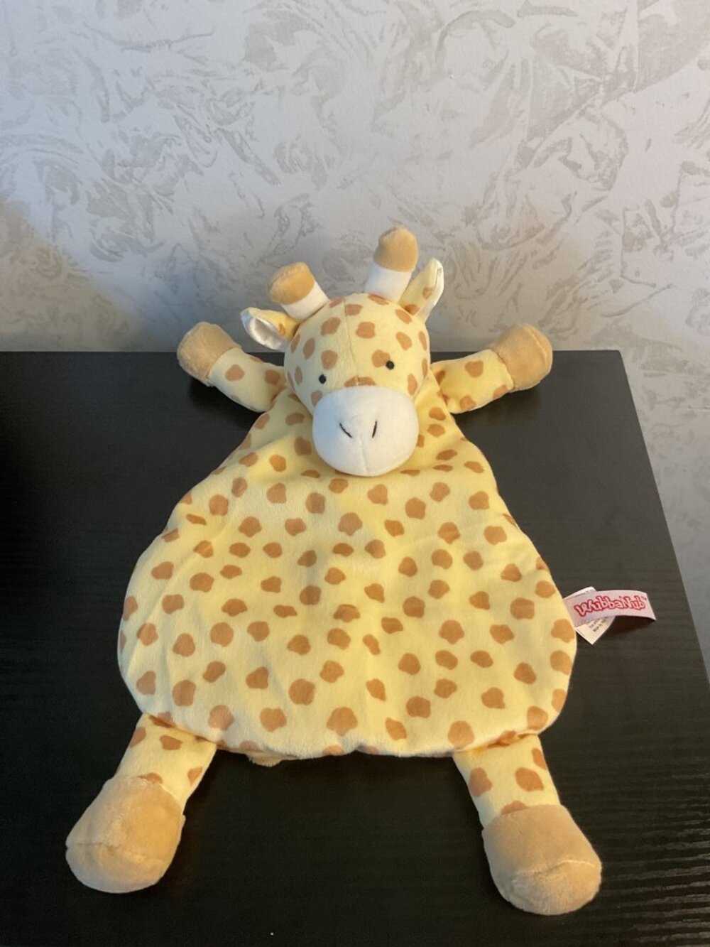 WubbaNub Buttercup Giraffe Lovey Plush Rattle Baby Security Blanket